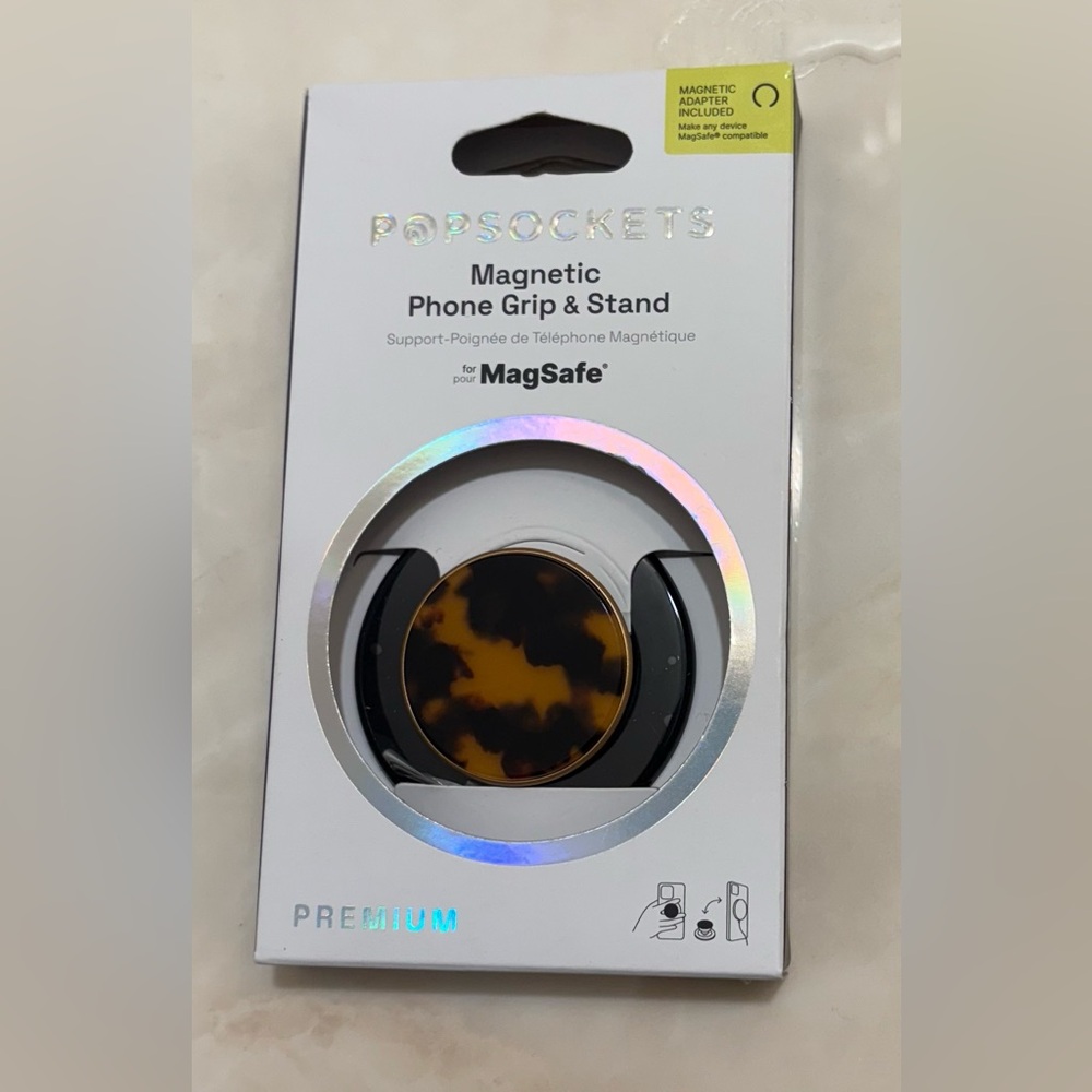 PopSocket Magnetic Phone Grip & Stand - Tortoise Shell
